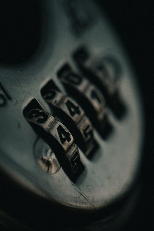 Close-up of a dark combination padlock — representing CCPA consumer data rights.