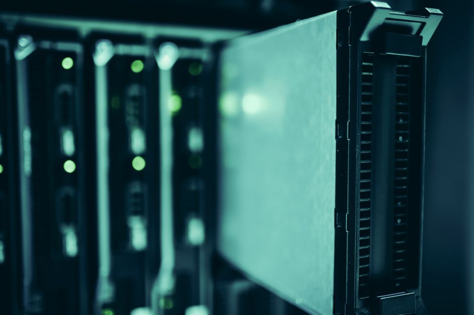 Server room and operations floor — the physical layer of business continuity a BCMS is built to protect.